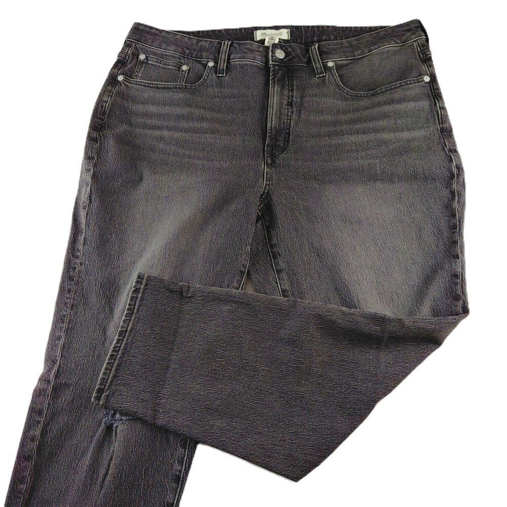 Madewell Perfect Vintage Mom Jeans Women's Size 16W Bartlett Wash Distressed